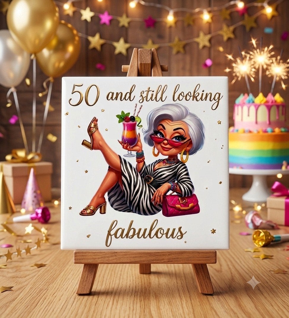 Tegeltje abraham sarah 50 jaar, Ophalen of Verzenden