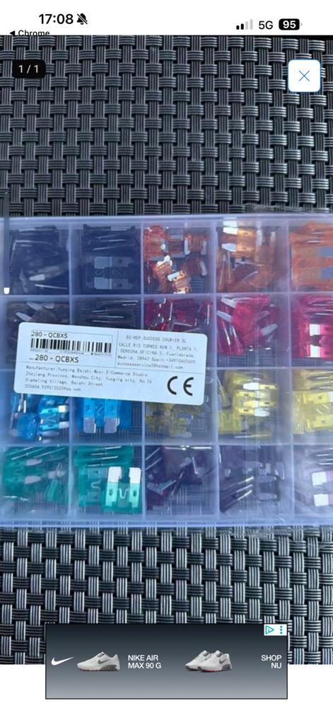 Assortiment autozekeringen - Diverse Ampères, Ophalen of Verzenden, Nieuw, Universele onderdelen