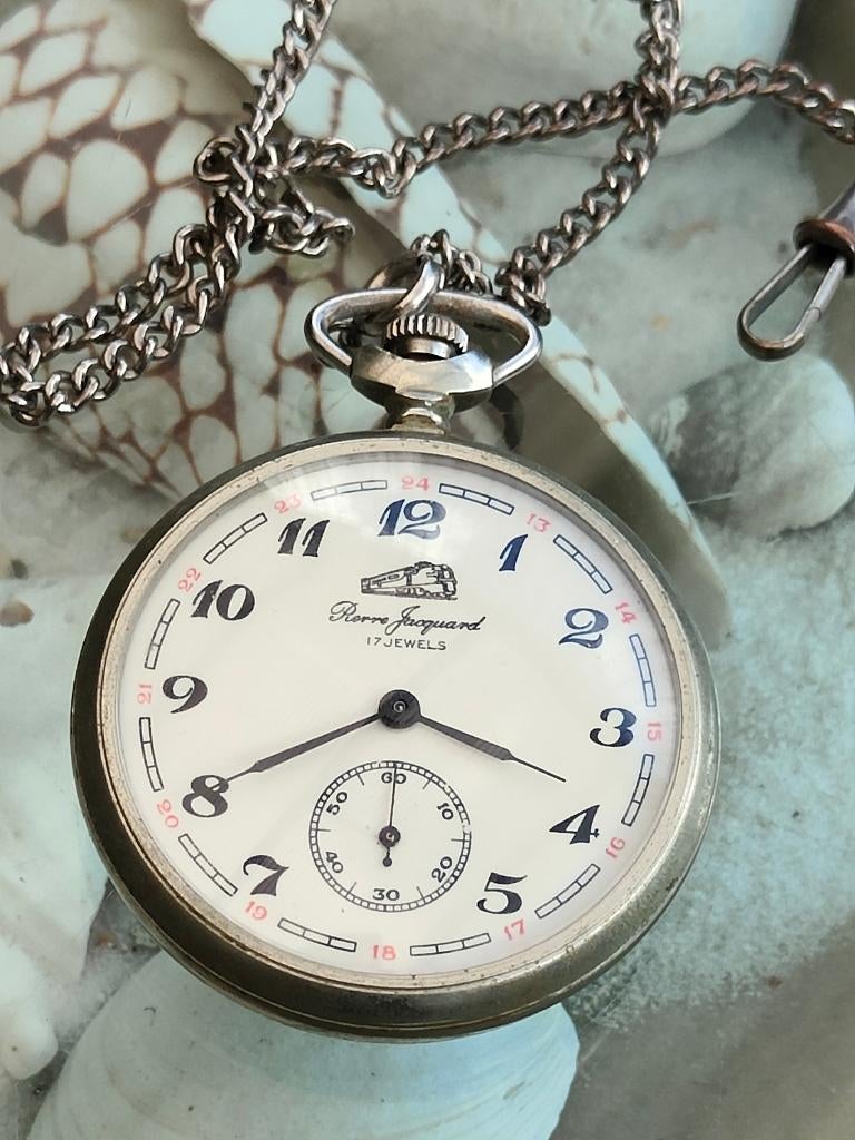 Pierre Jacquard antiek zakhorloge, Ophalen of Verzenden