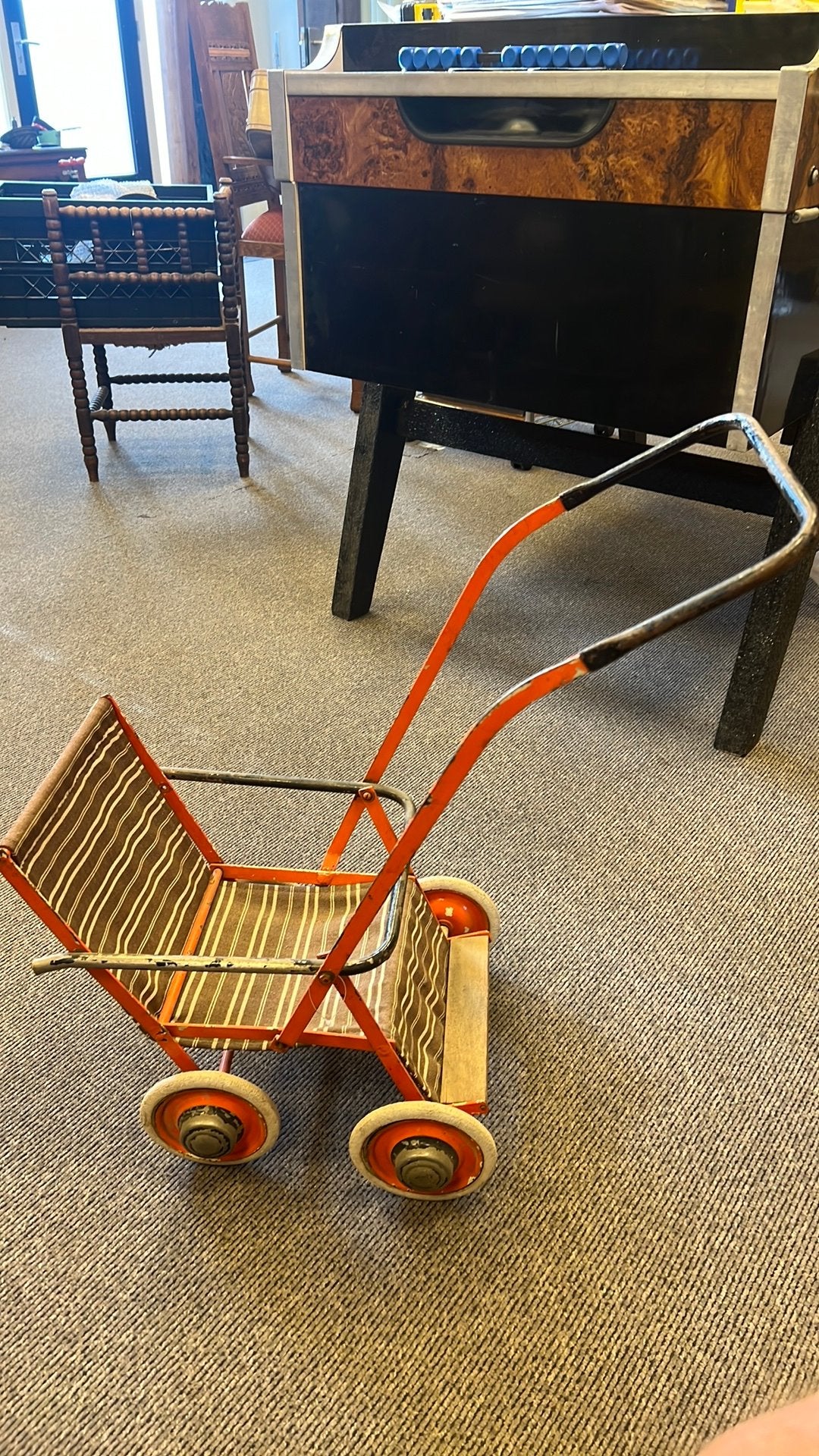 Antiek Wandelwagentje, Antiek en Kunst, Antiek | Speelgoed, Ophalen of Verzenden