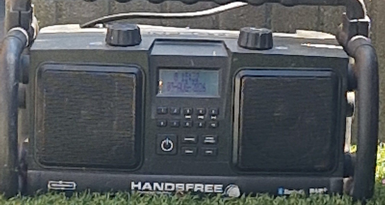bouwradio voor lekker buiten, Ophalen, Gebruikt