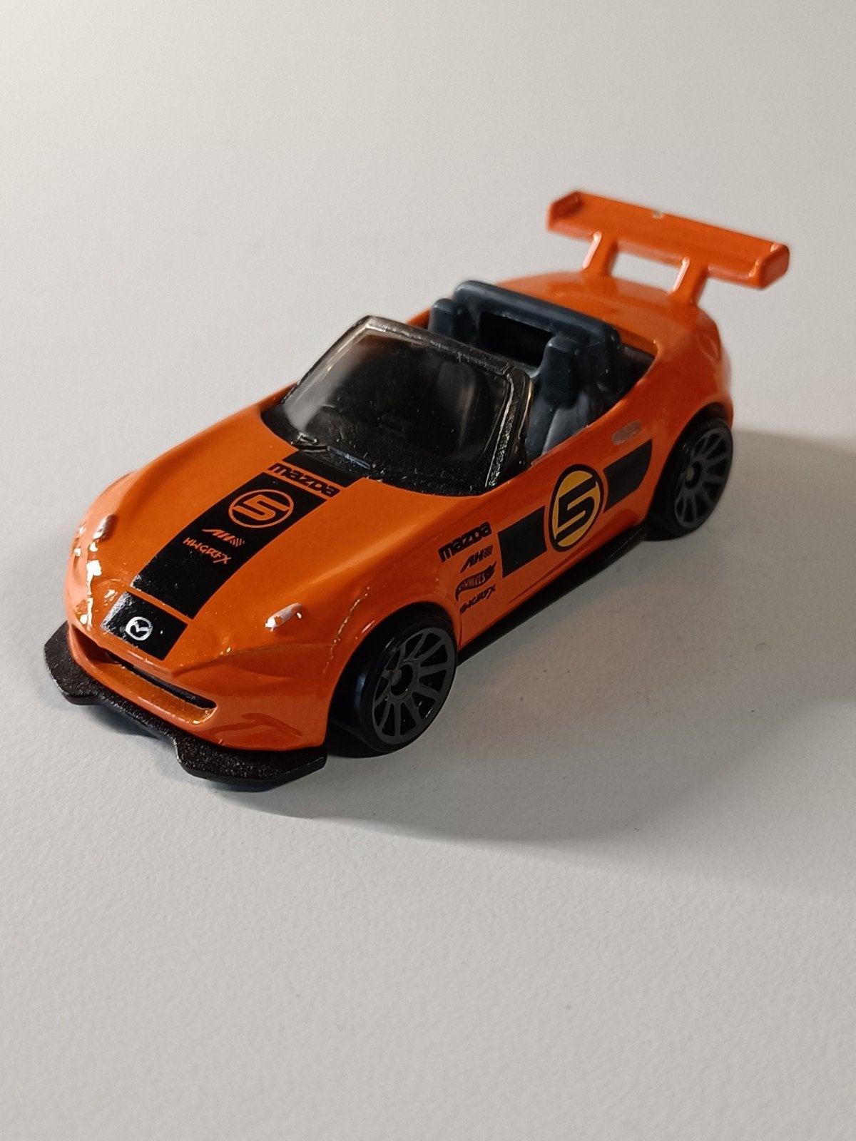 Hot Wheels Mazda MX-5 Miata Oranje Speelgoedauto, Ophalen of Verzenden