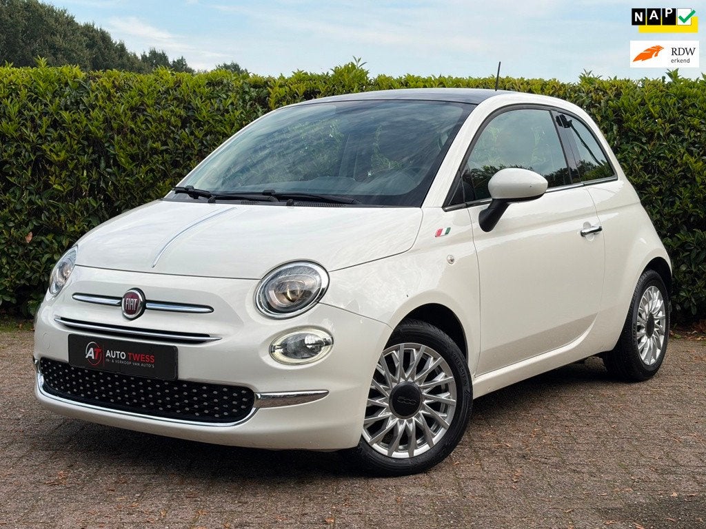 Fiat 500 0.9 TwinAir Turbo Lounge/Pano/Nap/Dab+, Auto's, Voorwielaandrijving, Gebruikt, Origineel Nederlands, Bedrijf