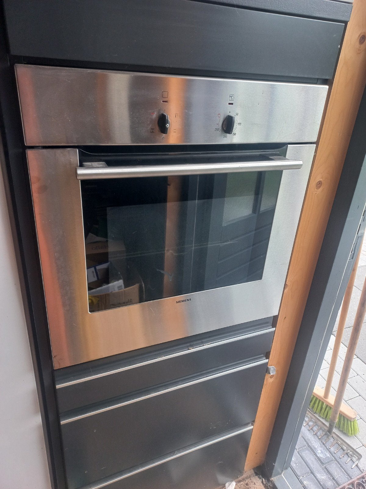 Siemens Inbouw Oven - RVS, Witgoed en Apparatuur, Ovens, Ophalen, Gebruikt, Oven, Siemens