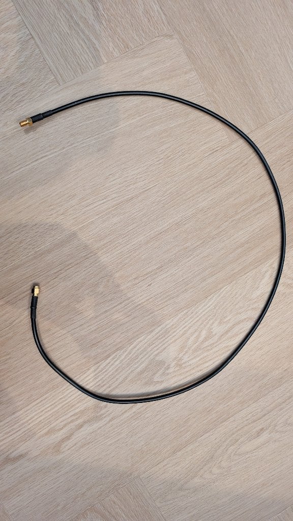 Delock SMA naar SMA verlengkabel 90 cm | Antenne | 4G/5G, Telecommunicatie, Ophalen of Verzenden, Nieuw, Antenne