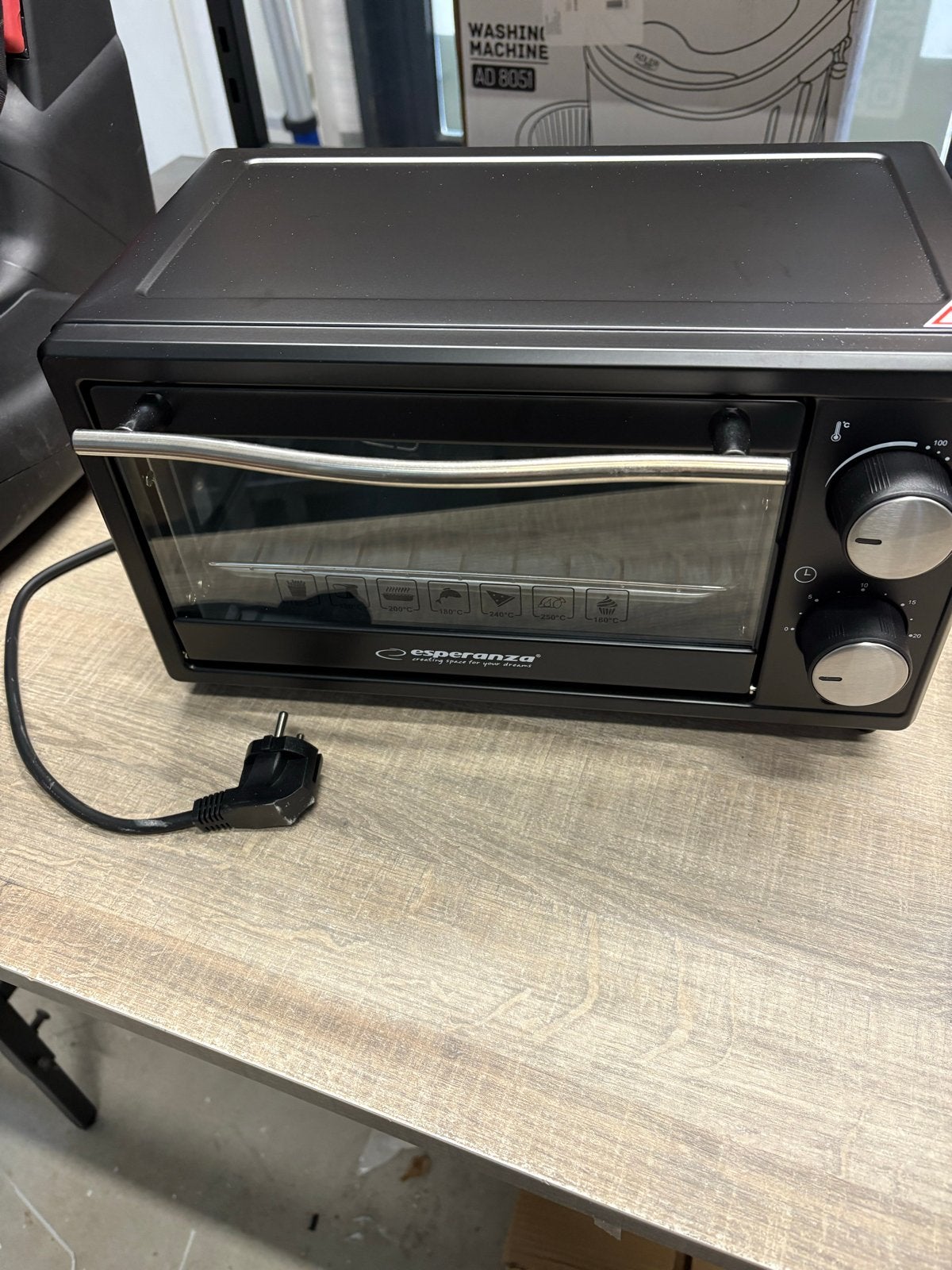 Compacte Mini-Oven 10 liter  - Ideaal voor camping, Witgoed en Apparatuur, Ovens, Minder dan 45 cm, Overige merken, Minder dan 45 cm
