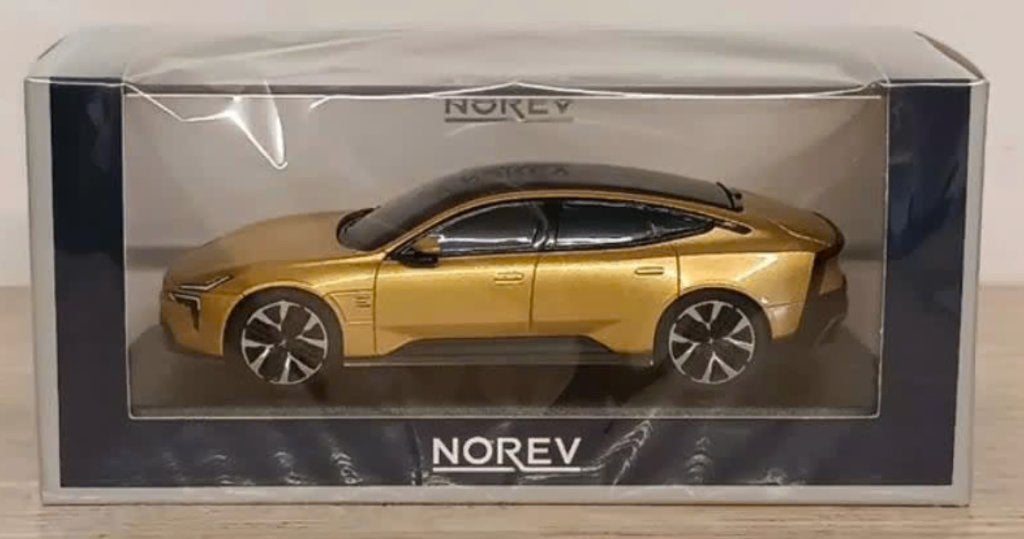 Polestar 5 2025 Goud schaal 1/43 NOREV ref. 875013, Verzenden, Nieuw, Auto, Norev