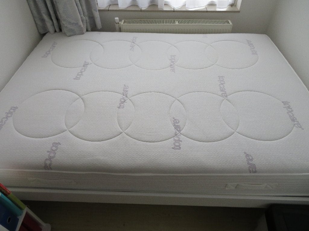 matras 140x200 HR pocketvering topcare foam, Ophalen, Tweepersoons, 140 cm, Zo goed als nieuw