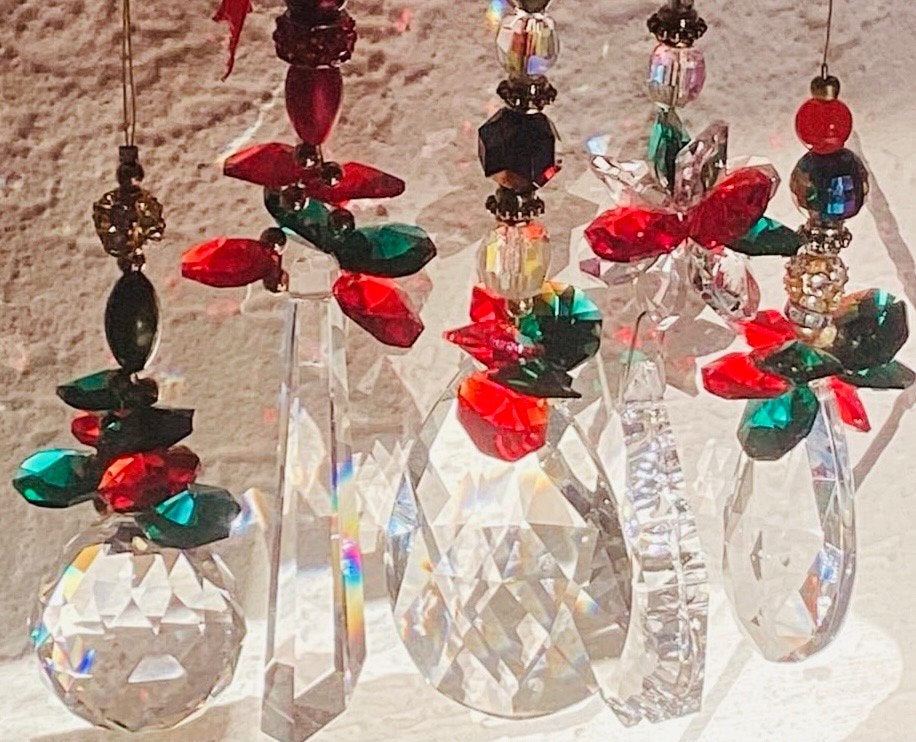 Swarovski kristallen kerst cathers custom made, Ophalen of Verzenden, Nieuw