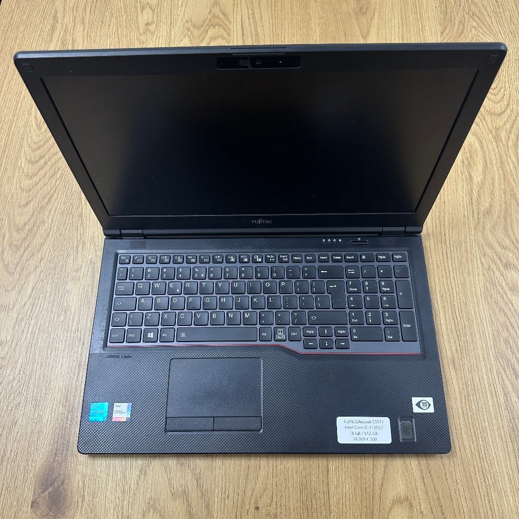 Laptop Fujitsu Lifebook E5511 i5-1135G7 512 GB, Computers en Software, Windows Laptops, 2 tot 3 Ghz, 15 inch, 8 GB, Refurbished