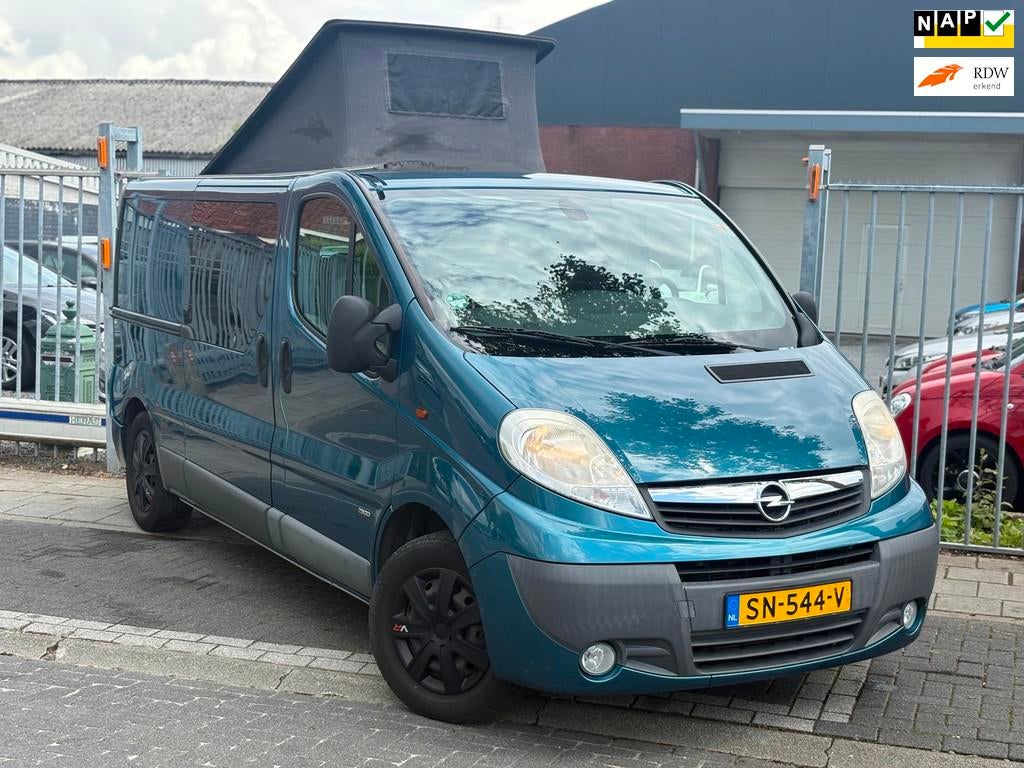 Opel Vivaro Buscamper | Hefdak | Airco |Trekhaak | Cruise co, Overige merken, Buscamper of Camperbus, Bedrijf, Elektrische ramen