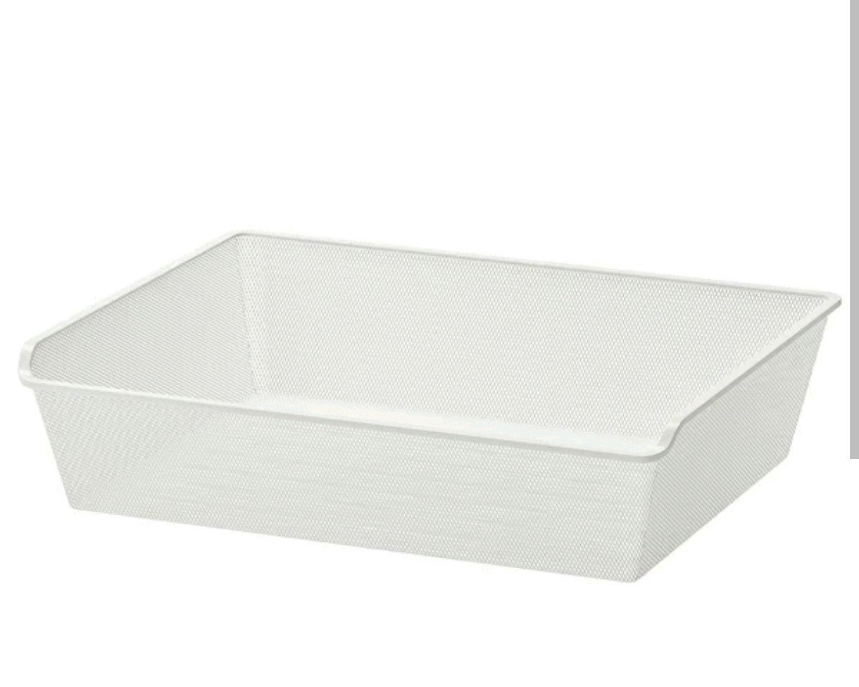 IKEA Pax lade fijndraadmand wit 69 x 53,5 cm, Ophalen, 50 tot 75 cm, 50 tot 100 cm, Minder dan 100 cm