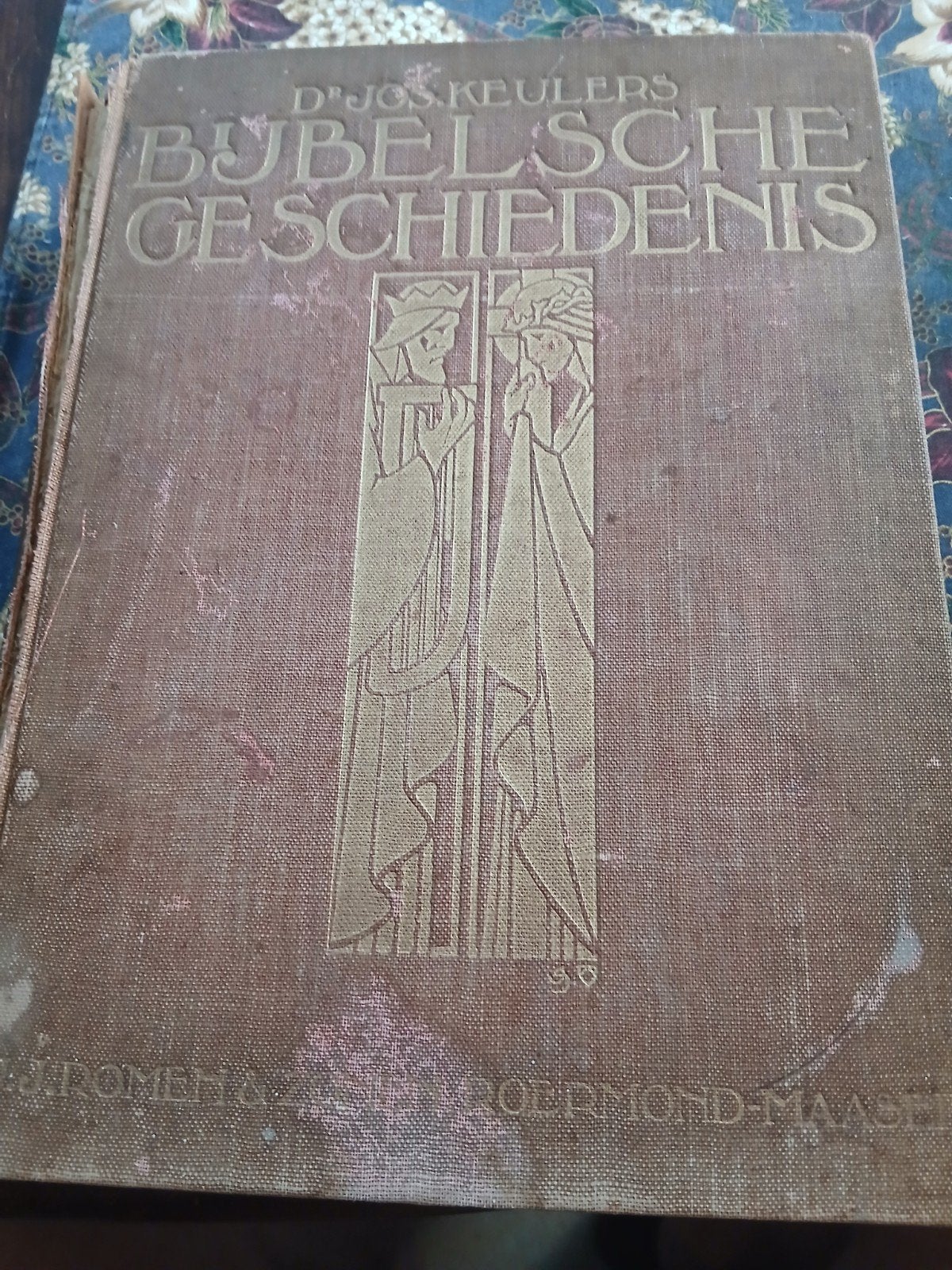 Bijbelsche Geschiedenis - Dr. Jos Keulers (Oud Boek), Ophalen of Verzenden, Dr. Jos Keulers