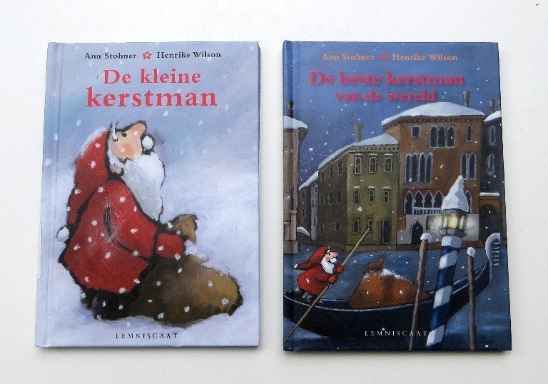 2x Mini PrentLemniscaat 2546: Over De kleine Kerstman ca. 4+, Gelezen, Anu Stohner, Jongen of Meisje, Ophalen of Verzenden