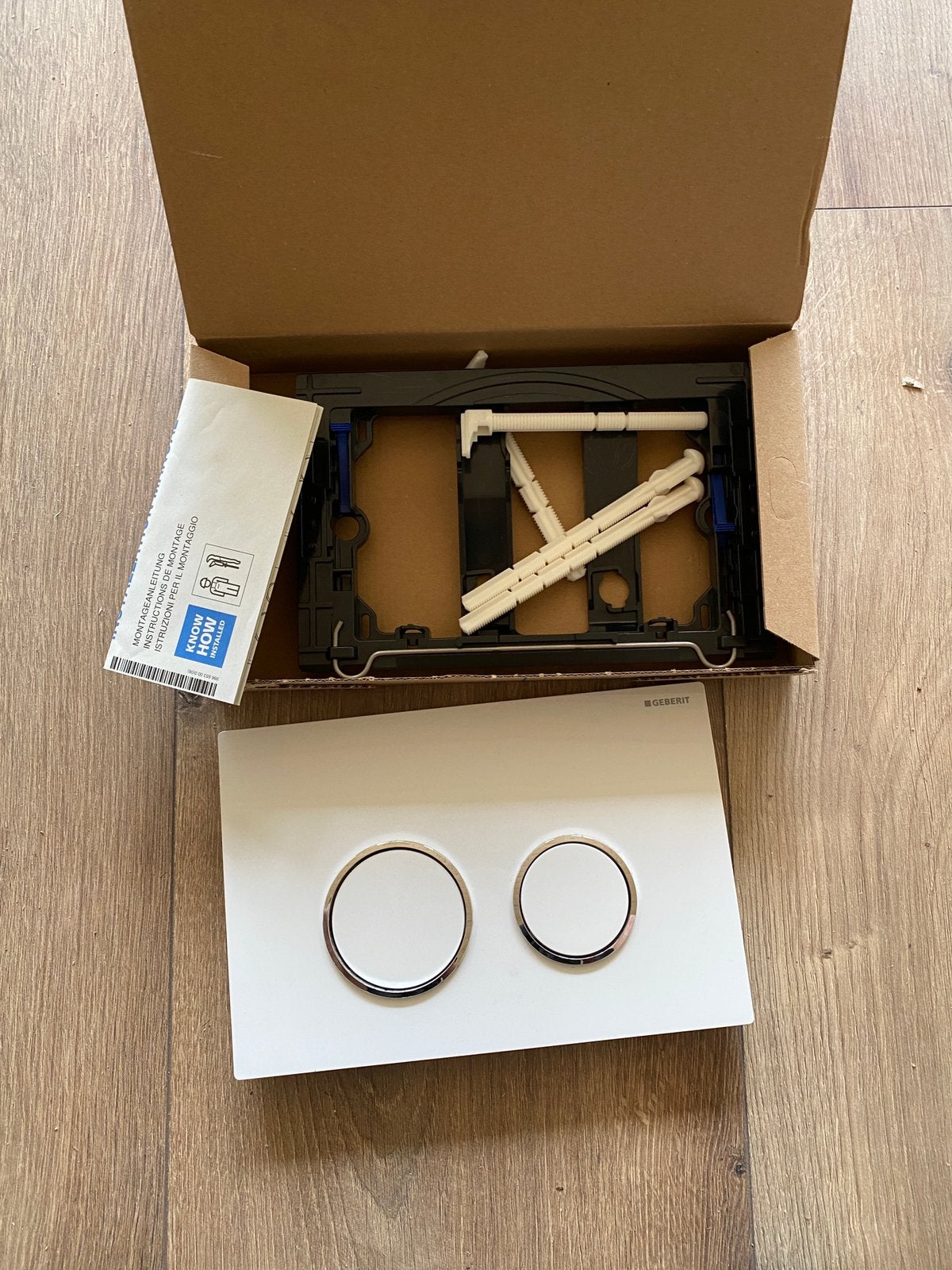Geberit sigma01 bedieningspaneel, Ophalen, Zo goed als nieuw, Toilet