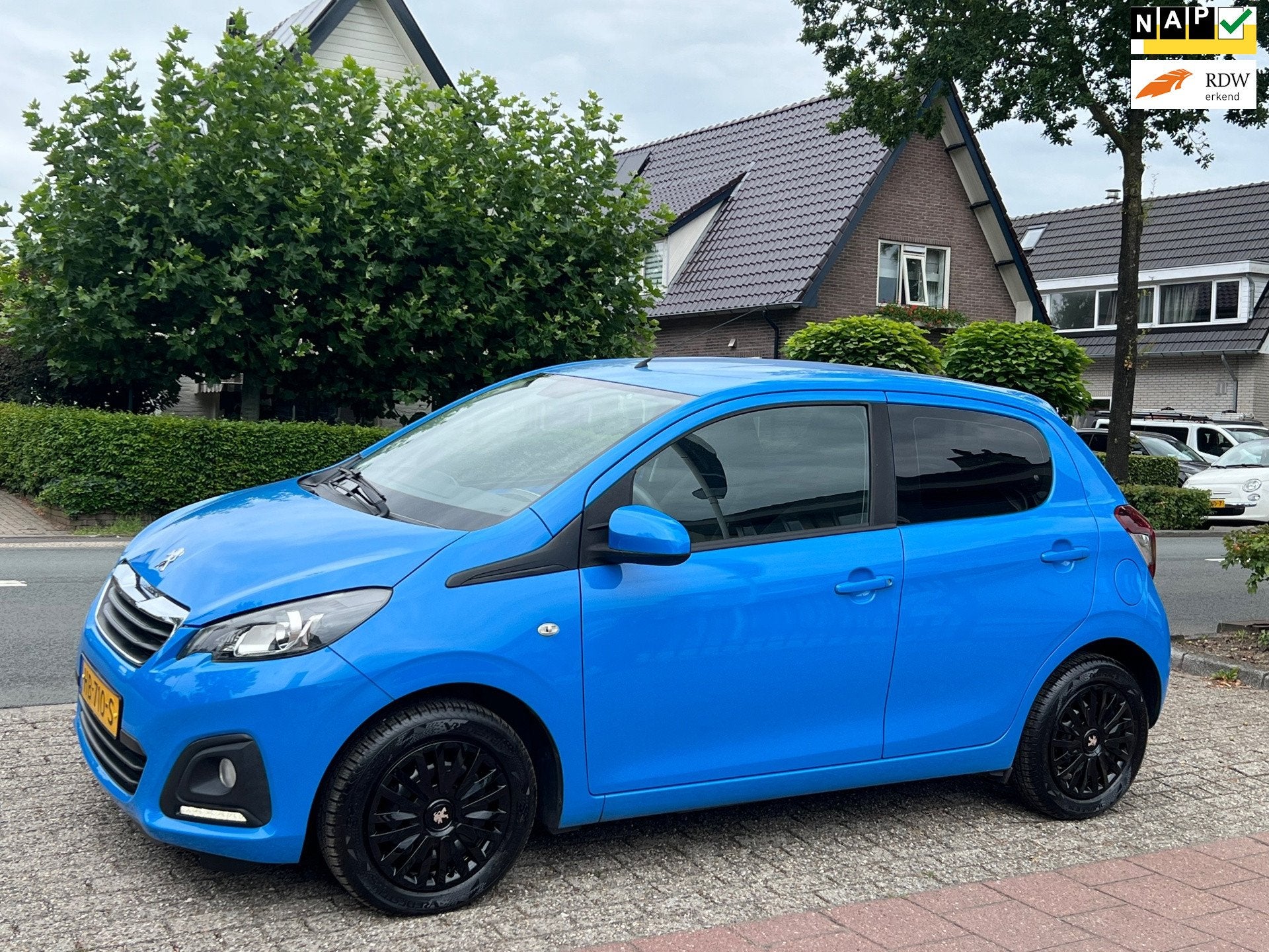 Peugeot 108 1.0 e-VTi Active 63.000 km NL-AUTO-NAP, Auto's, Voorwielaandrijving, Dealer onderhouden, Stof, Gebruikt