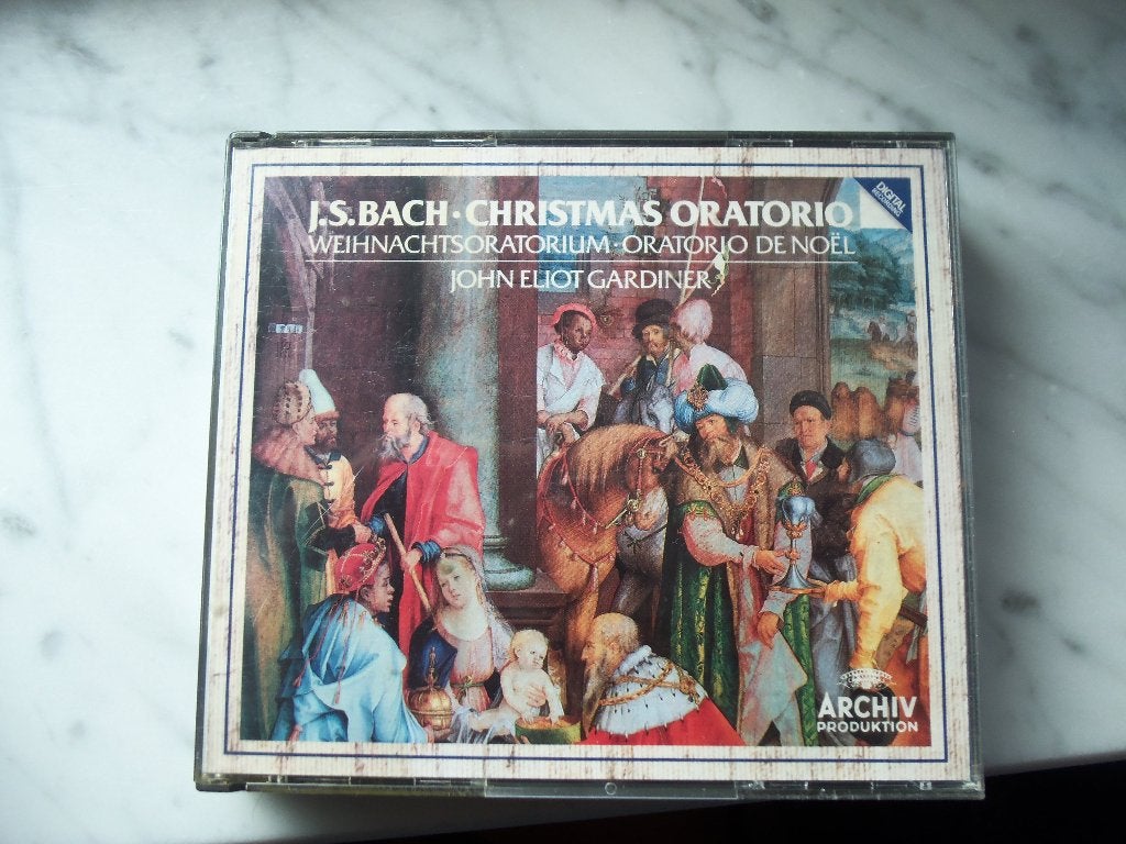 2 CD BOX BACH-CHRISTMAS ORATORIUM., Ophalen of Verzenden, Zo goed als nieuw, Eerste persing, Classicisme