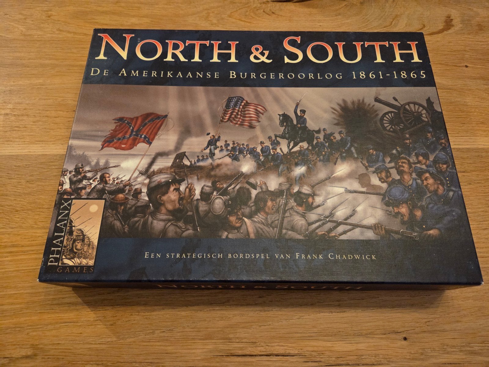 North & south bordspel, Ophalen of Verzenden, Zo goed als nieuw