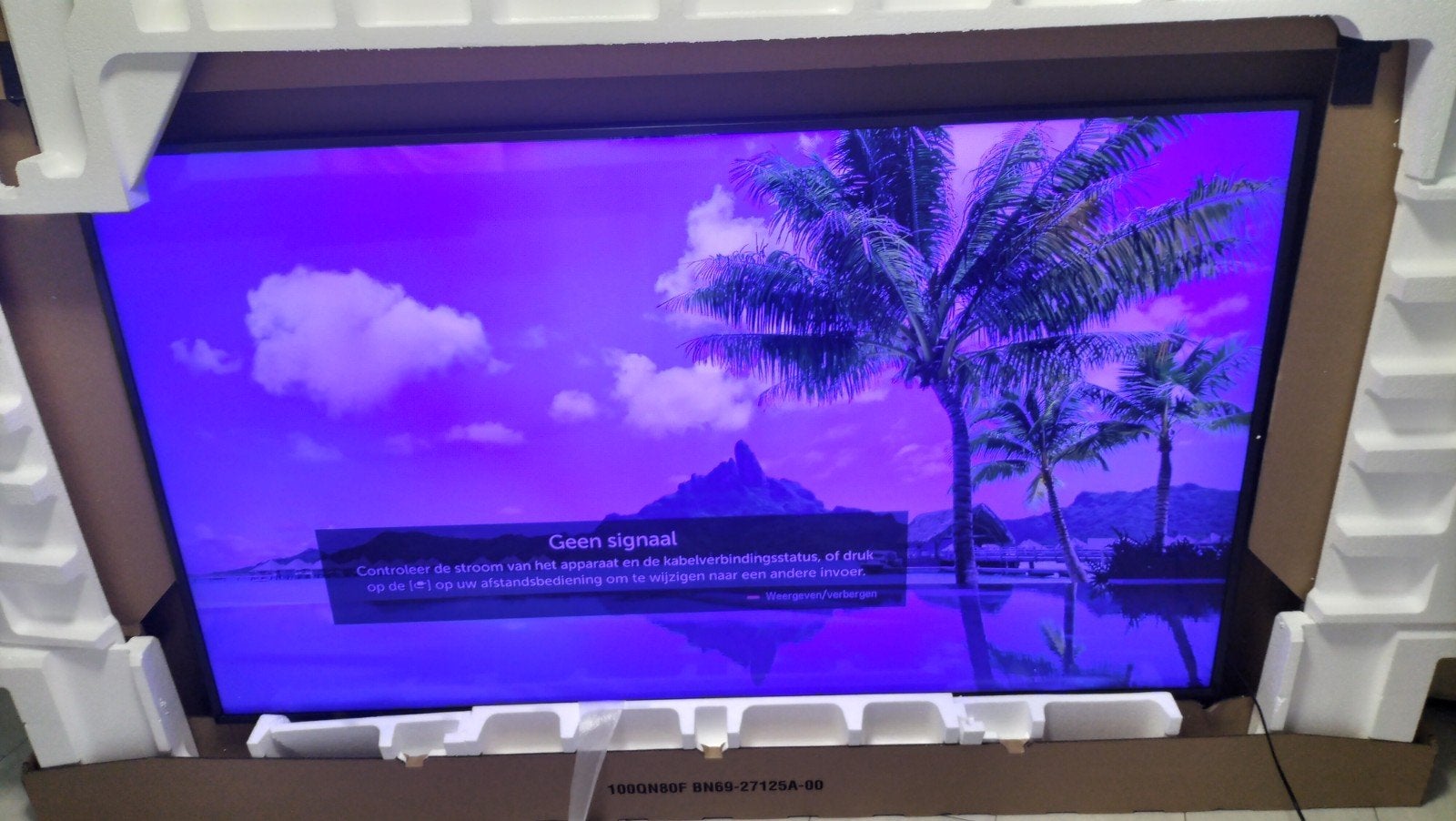 Tv 75 inch LG, Eén persoon, Cadeaubon