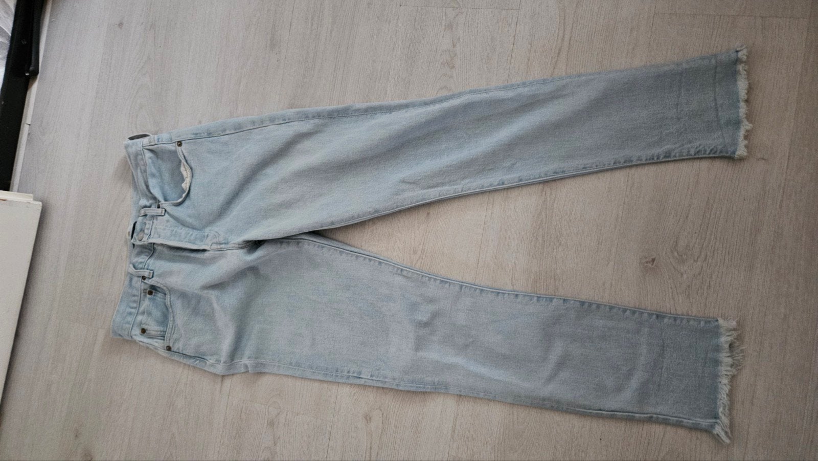 Levi's 501 Skinny Jeans W27/L32 Lichtblauw, Blauw, Ophalen of Verzenden, Zo goed als nieuw, W27 (confectie 34) of kleiner