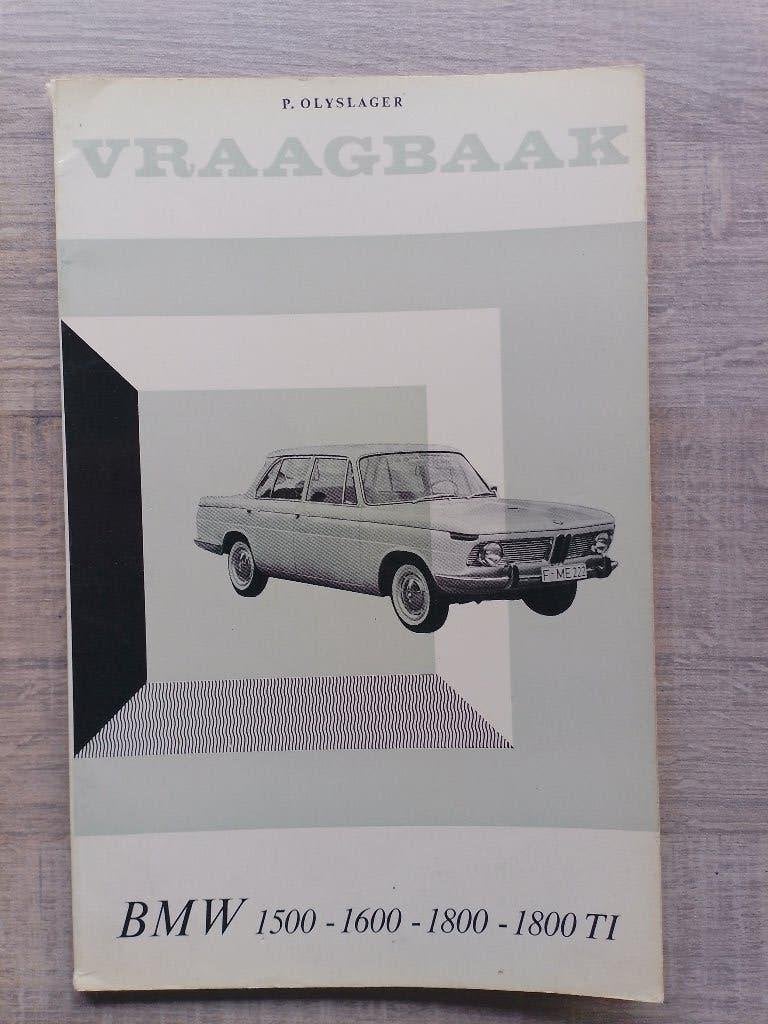 P. Olyslager vraagbaak BMW 1500 - 1600 - 1800 Ti - 1962 -, Auto diversen, Ophalen of Verzenden
