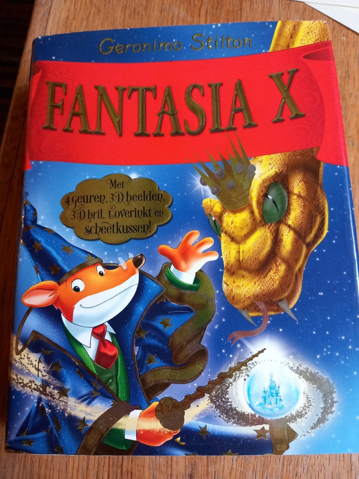 Geronimo Stilton - Fantasia X, Boeken, Fictie algemeen, Geronimo Stilton, Ophalen of Verzenden, Zo goed als nieuw