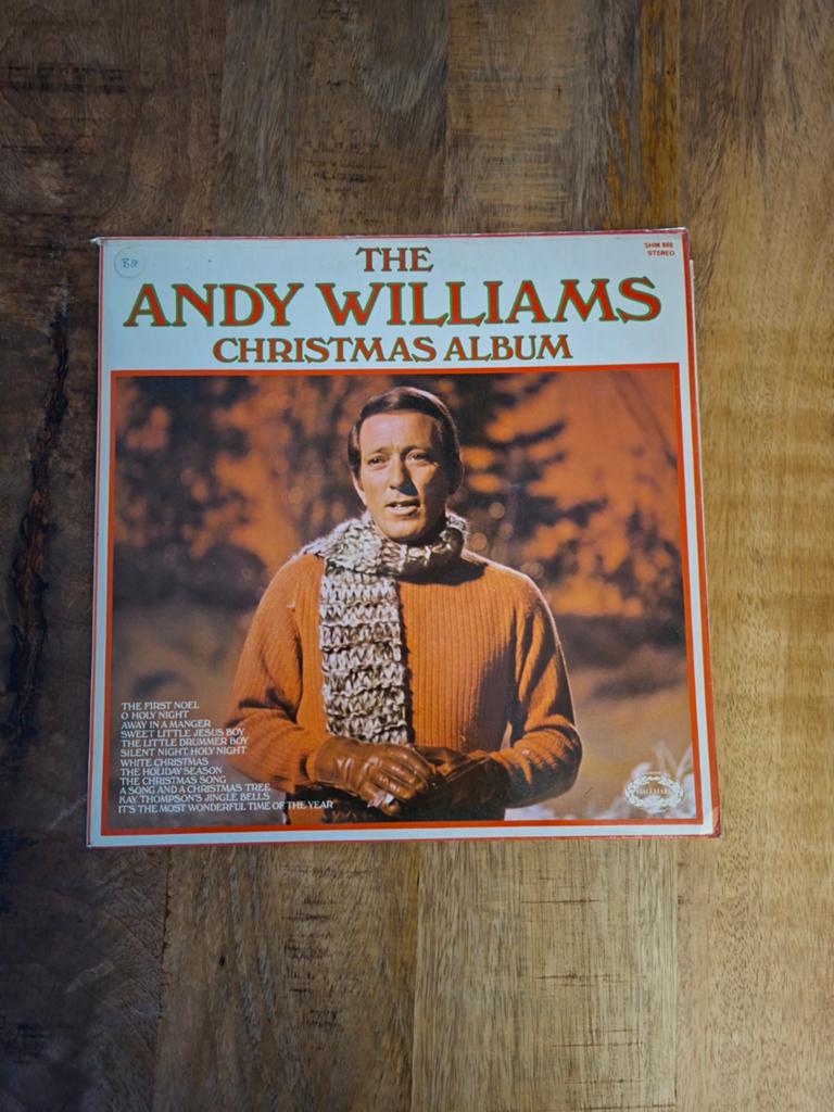 The Andy Williams Christmas Album LP Vinyl Hallmark, Ophalen of Verzenden, Gebruikt, Kerst