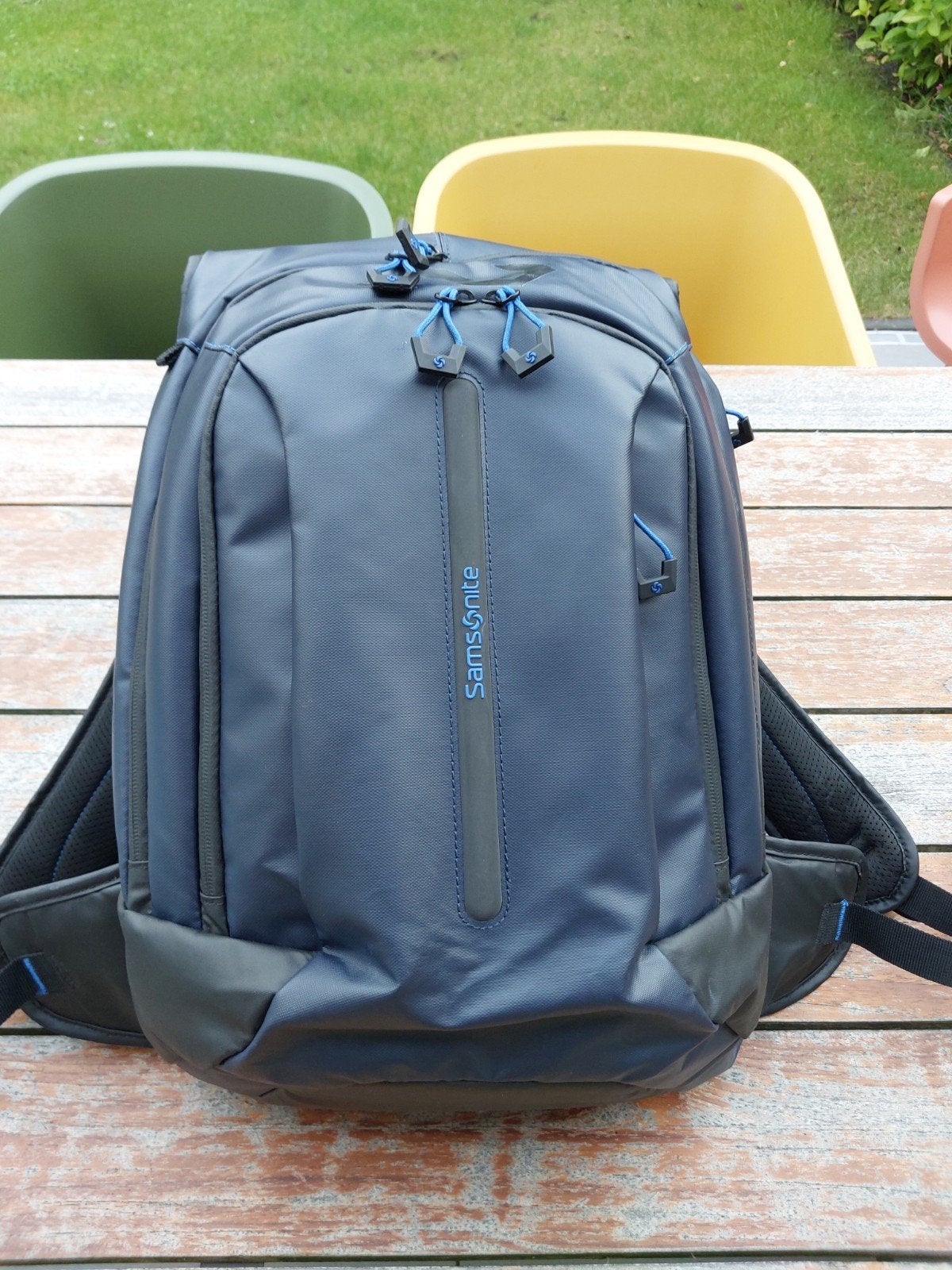 Rugzak Samsonite ecodiver blauw maat M, Ophalen of Verzenden, Zo goed als nieuw, Rugzak