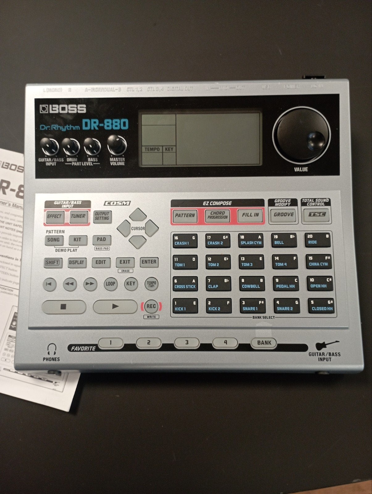 Boss DR-880 Drumcomputer, Ophalen of Verzenden, Zo goed als nieuw
