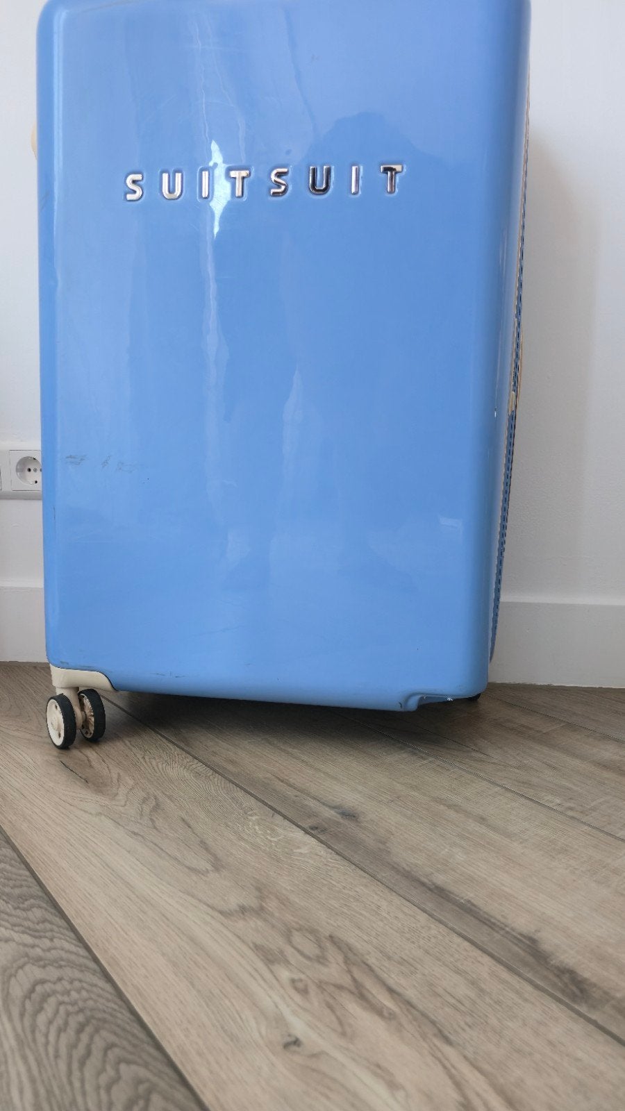 suitsuit 76cm koffer mist 1 wiel teab, Gebruikt, Hard kunststof, 45 tot 55 cm, 70 cm of meer