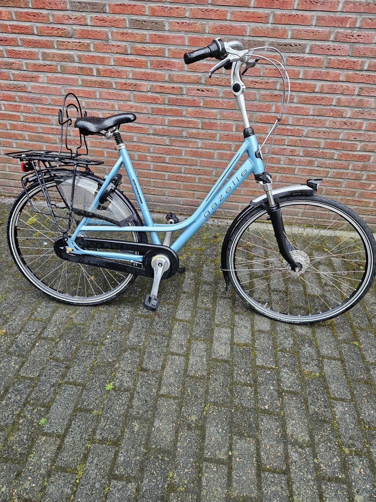 gazelle damesfiets meisjesfiets schoolfiets, 56 cm of meer, Ophalen of Verzenden, Zo goed als nieuw, Gazelle