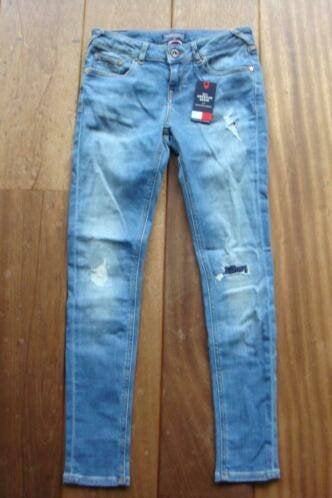 Tommy Hilfiger broek sophie jeans mt 152 NIEUW €29,95, Broek, Meisje, Nieuw, Ophalen of Verzenden
