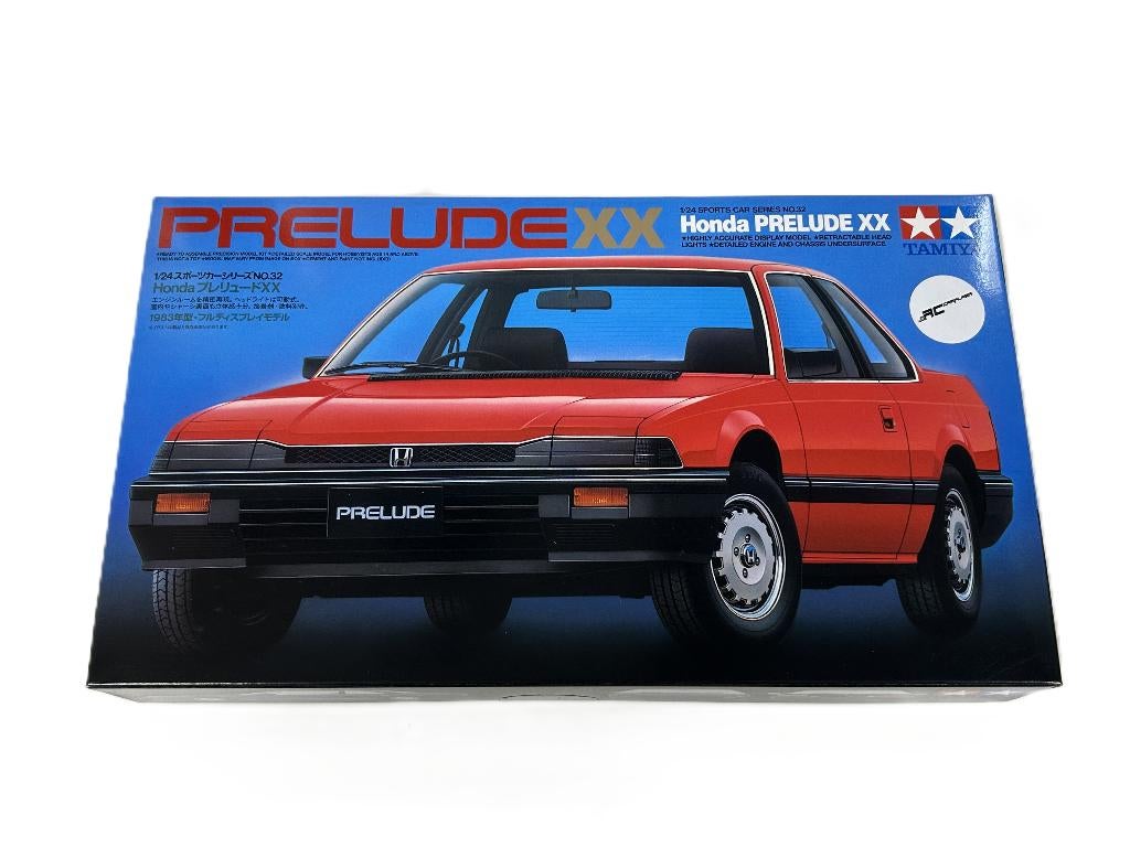 Tamiya 24032 1:24 Honda Prelude XX, Hobby en Vrije tijd, Modelauto's | 1:24, Ophalen of Verzenden, Nieuw, Overige merken