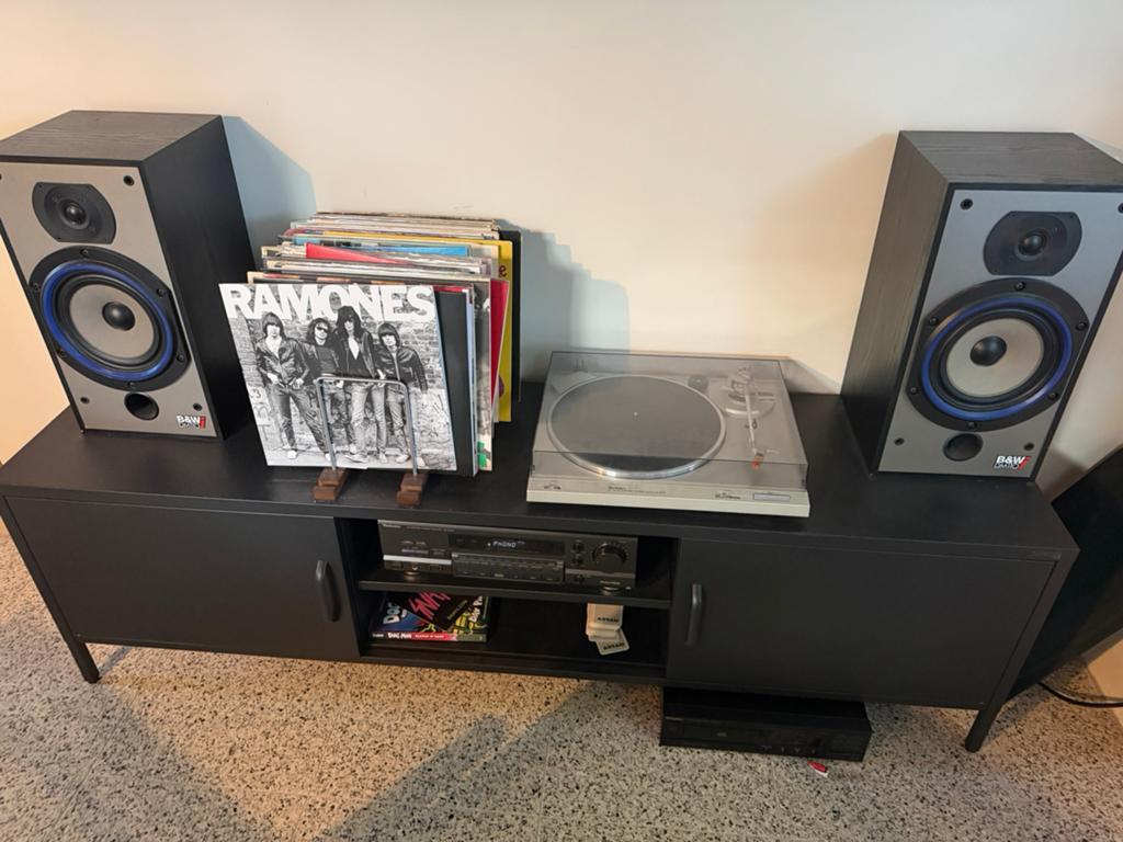 Hifi Technics stereo set met platenspeler, Overige merken, Gebruikt, Speakers, Losse componenten