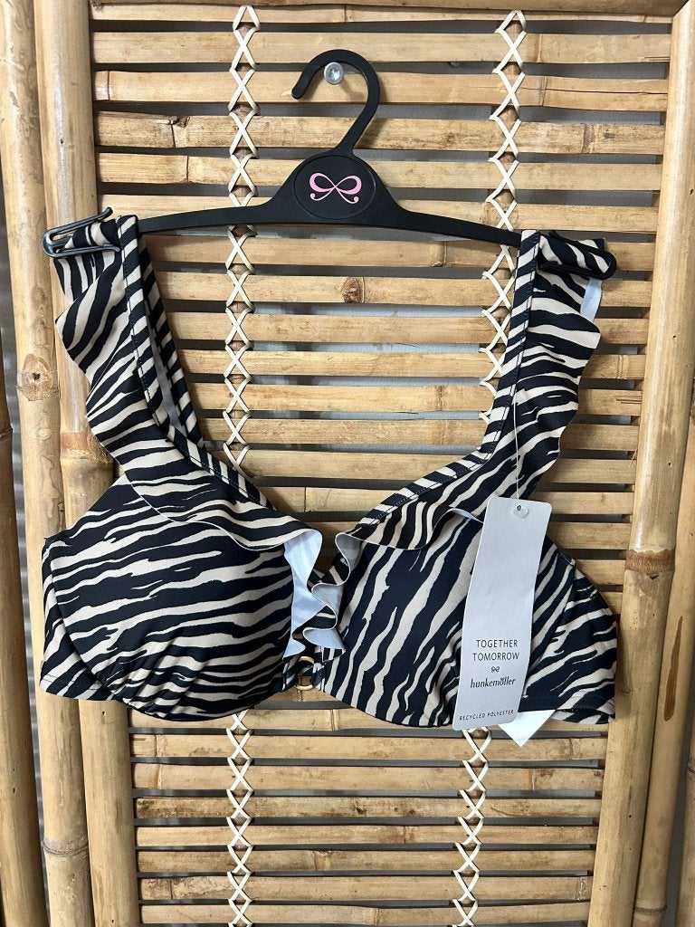 Hunkemöller Zebra Push Up Bikinitop 75B, Kleding | Dames, Badmode en Zwemkleding, Overige kleuren, Nieuw, Ophalen of Verzenden