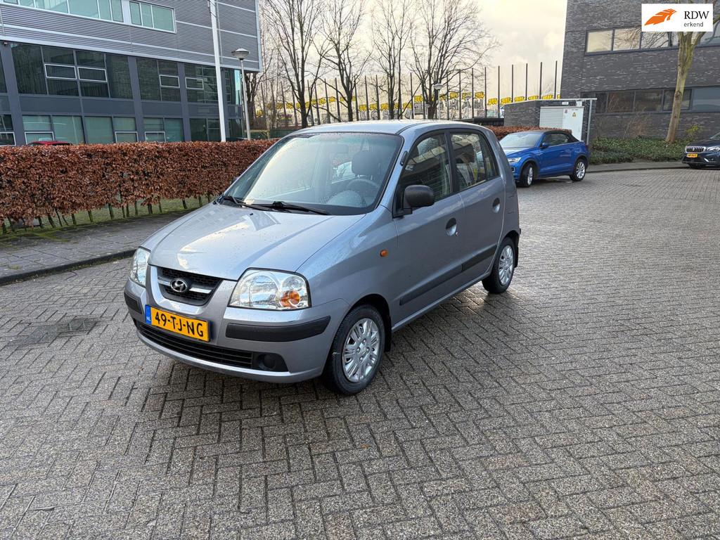 Hyundai Atos 1.1i Active S-Edition airco 88000KM, Voorwielaandrijving, Stof, 31 €/maand, 4 cilinders