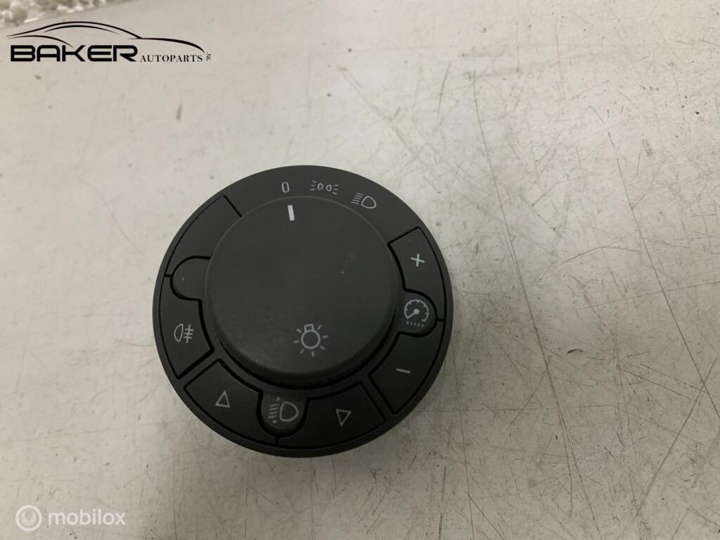 Lichtschakelaar Opel Corsa D ('06-'15) 13249396, Gebruikt, Opel, Ophalen of Verzenden, Opel