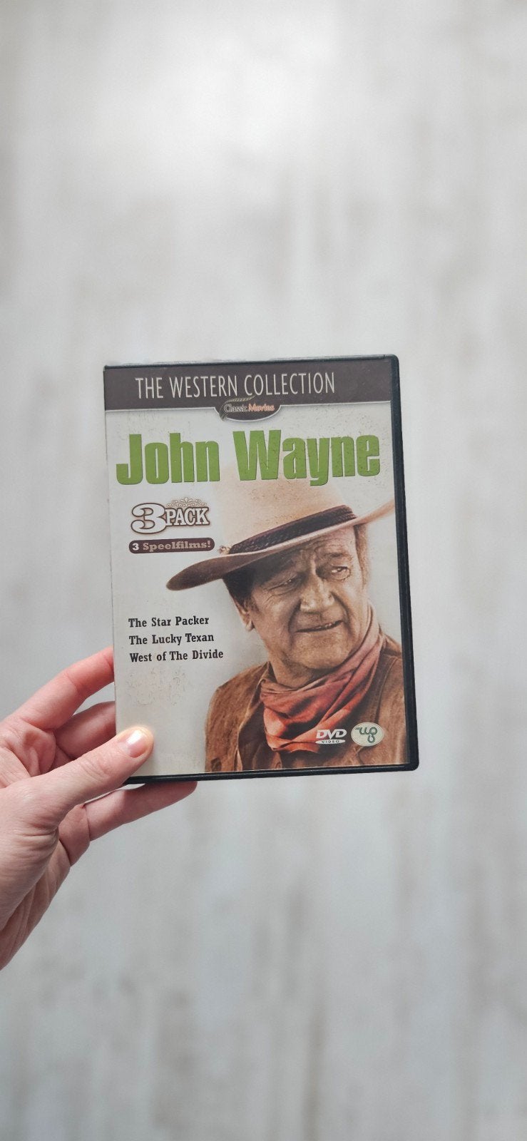 John Wayne 3 speelfilms, Vanaf 12 jaar, Ophalen of Verzenden, Zo goed als nieuw, Overige genres