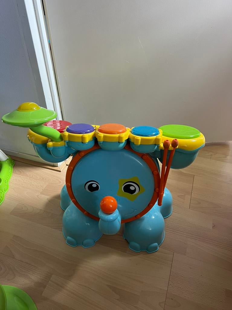 Vtech drumstel, Kinderen en Baby's, Ophalen, Gebruikt