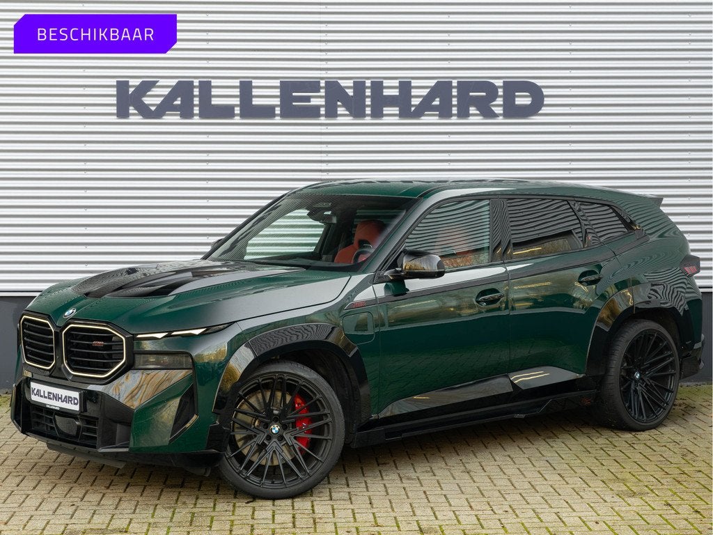 BMW XM PHEV Label Red - Individual ''British Racing Green'', Auto's, BMW, Bedrijf, Te koop, XM, 360° camera, 4x4, ABS, Achteruitrijcamera