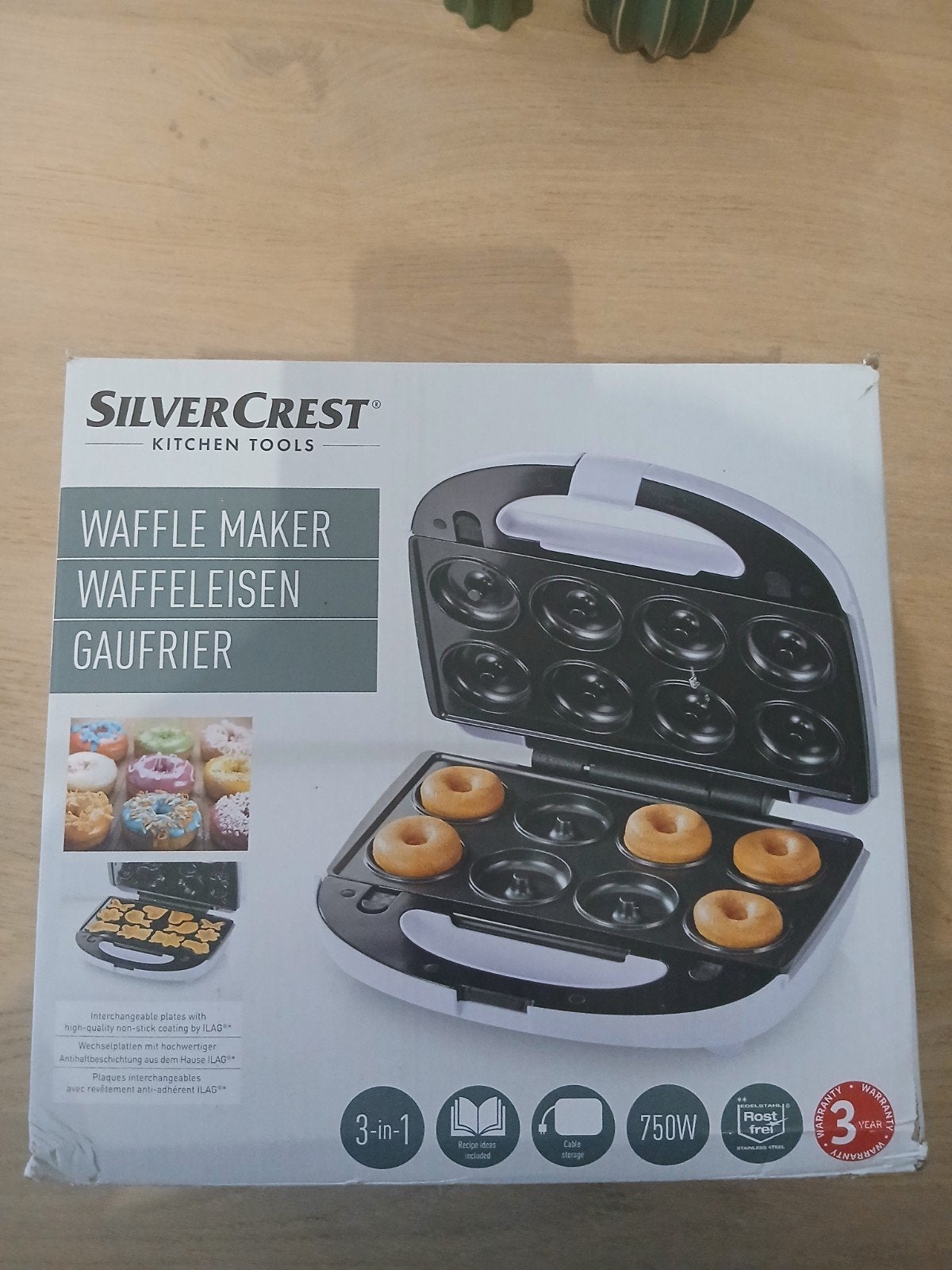 Wafelijzer nieuw in doos., Ophalen of Verzenden, Nieuw