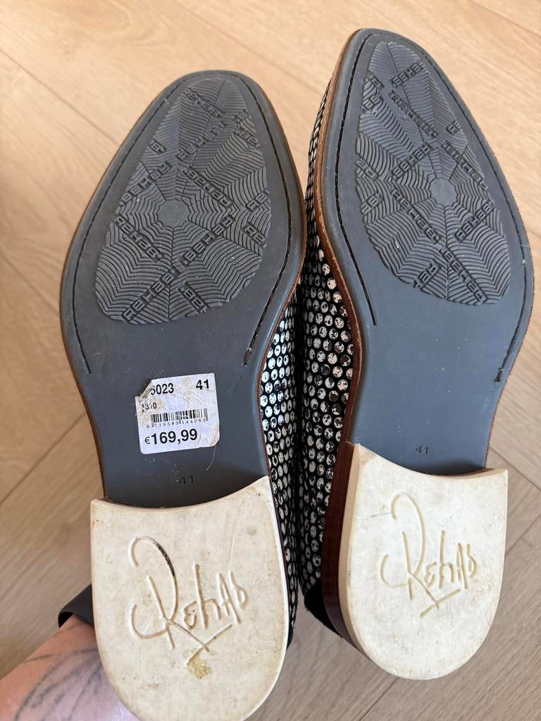 Rehab heren schoen - Zo goed als nieuw, Kleding | Heren, Schoenen, Ophalen of Verzenden, Zo goed als nieuw, Zwart, Veterschoenen
