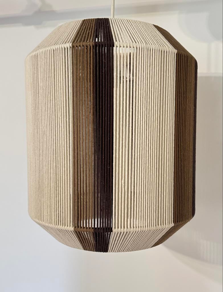Hanglamp Light & Living Kozana - Crème - Ø36cm, Ophalen of Verzenden, Zo goed als nieuw