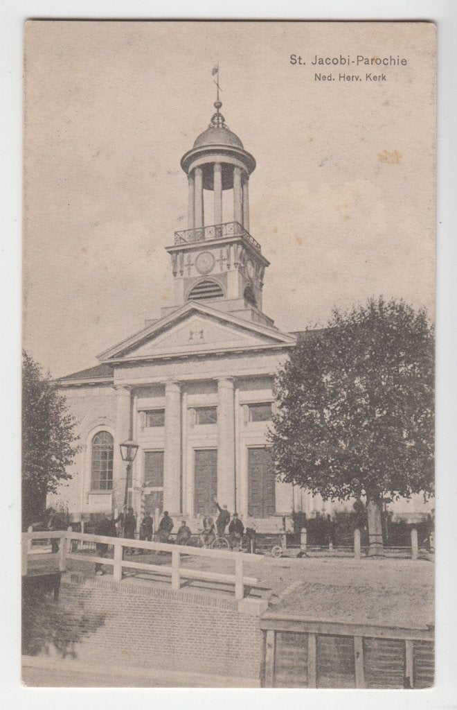 174 St Jacobi Parochie Kinderen Mensen Ned Herv Kerk B78, Verzamelen, Verzenden, 1920 tot 1940, Ongelopen, Friesland