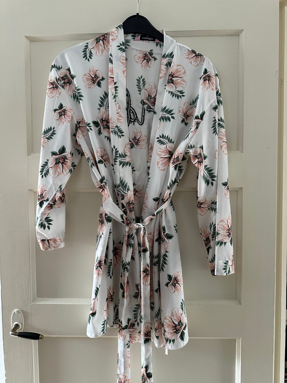 Hunkemöller 'Bride' kimono - Zo goed als nieuw, Kleding | Dames, Ophalen of Verzenden, Zo goed als nieuw, Wit, Accessoires