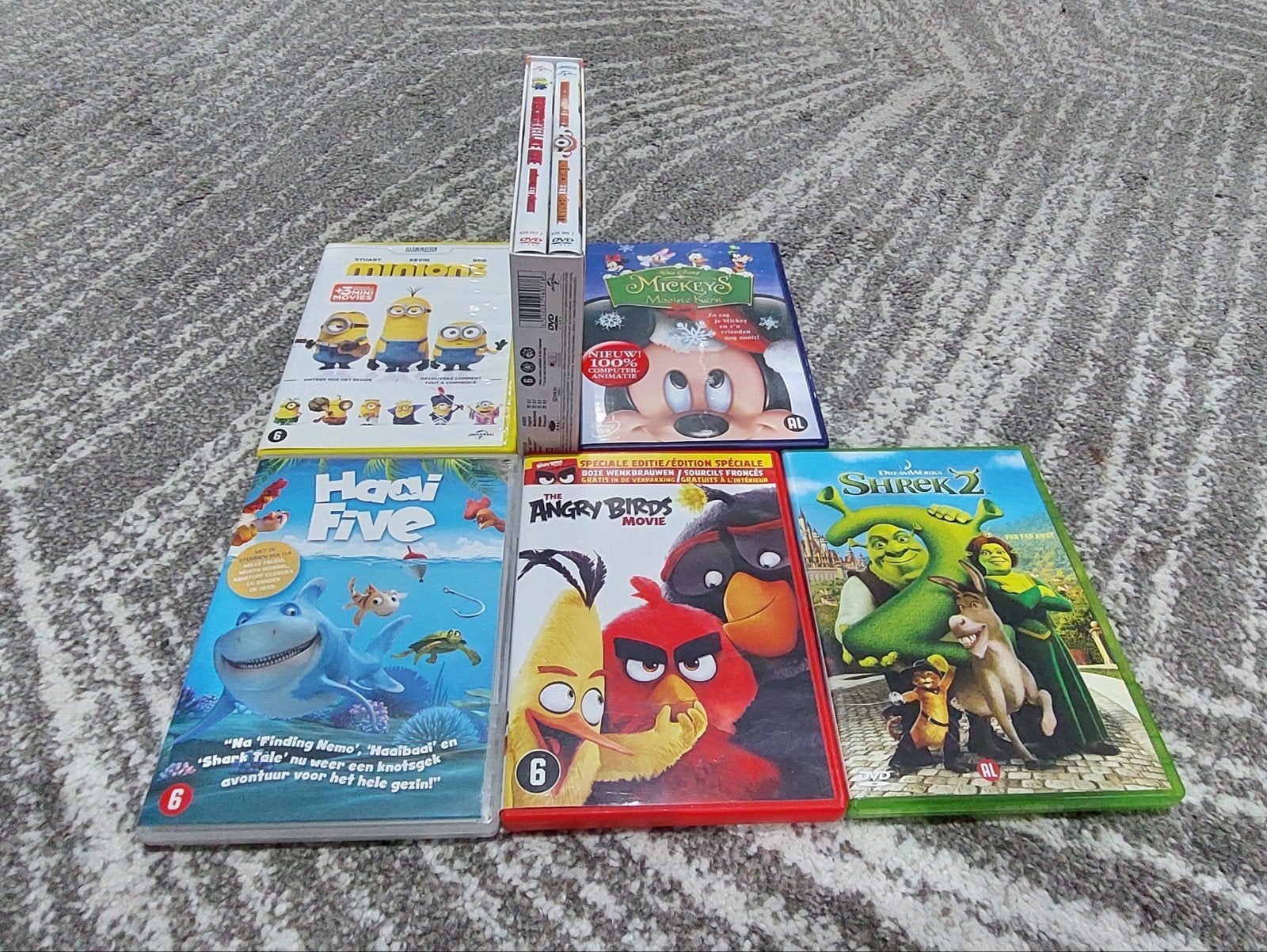 Diverse DVD's, Gebruikt, Animatie, Verzamelbox, Nederlands