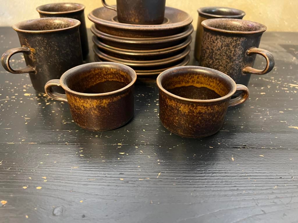 Arabia Finland koffieservies, Ophalen of Verzenden