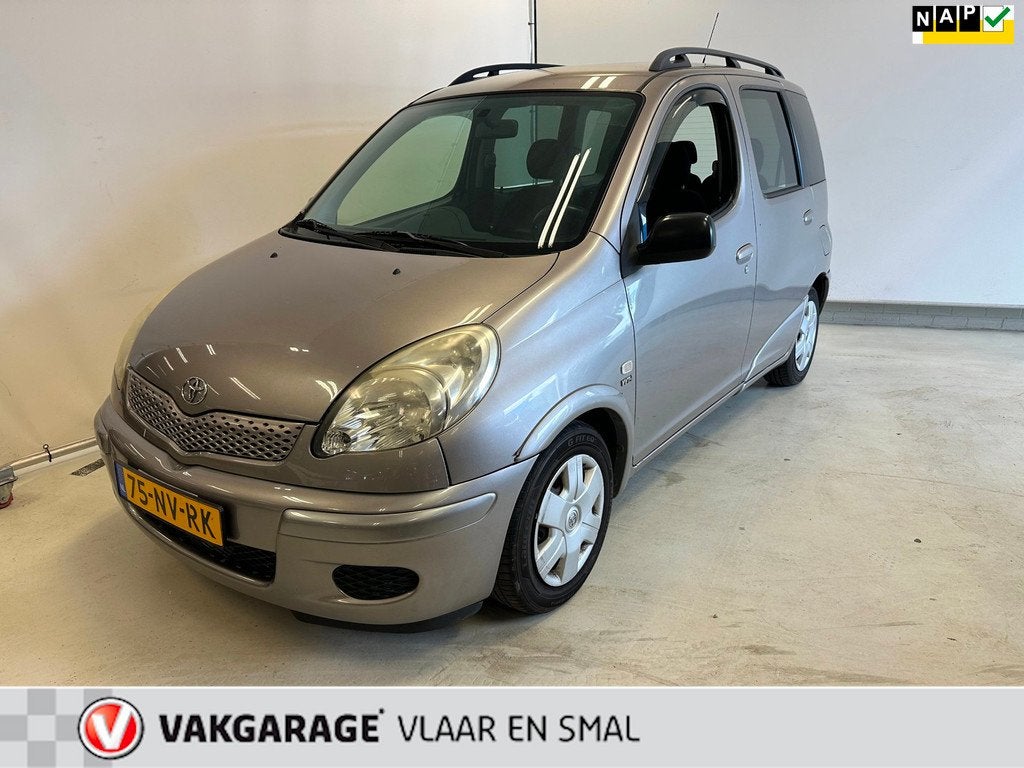 Toyota Yaris Verso 1.3 VVT-i Sol Hoge zit Automaat-Airco-Vee, Auto's, Toyota, Bedrijf, Te koop, Yaris Verso, ABS, Airbags, Airconditioning