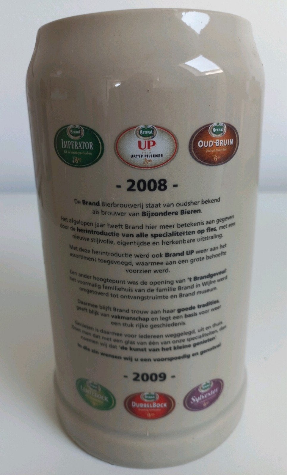 Brand Bierpul 2008 - 2009 Collectors Item, Verzamelen, Ophalen of Verzenden, Zo goed als nieuw, Pul(len), Brand