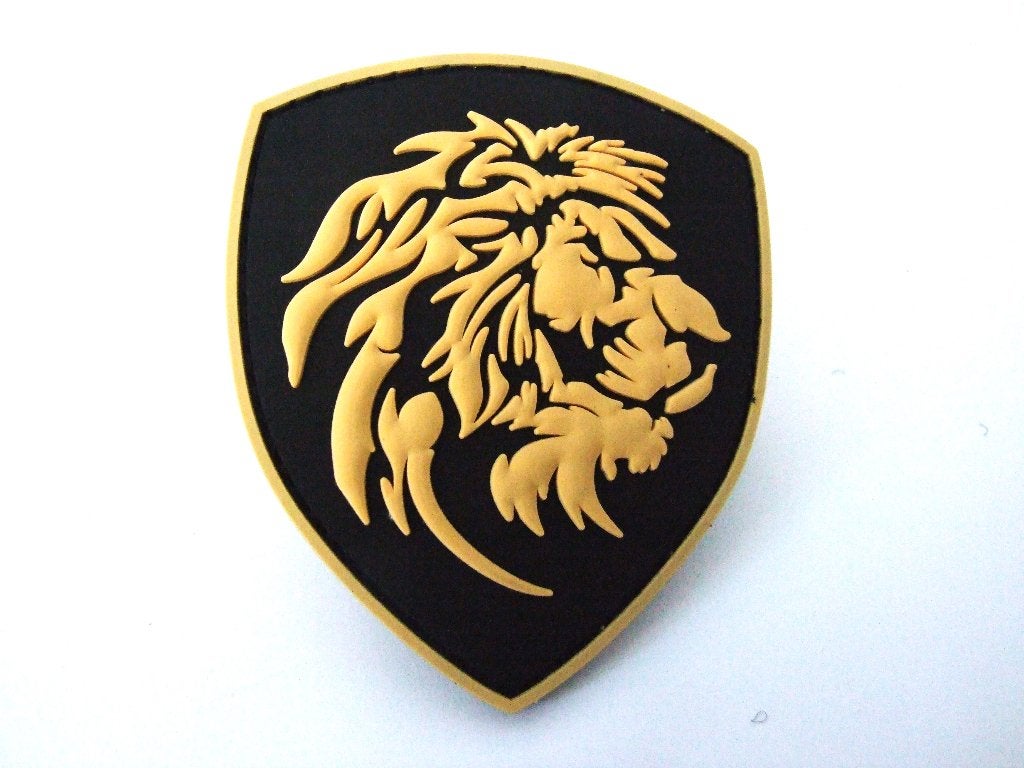 Embleem,Patch,Badge,PVC,3D,Leeuw,Nederland, Verzamelen, Verzenden, Landmacht, Nederland, Embleem of Badge